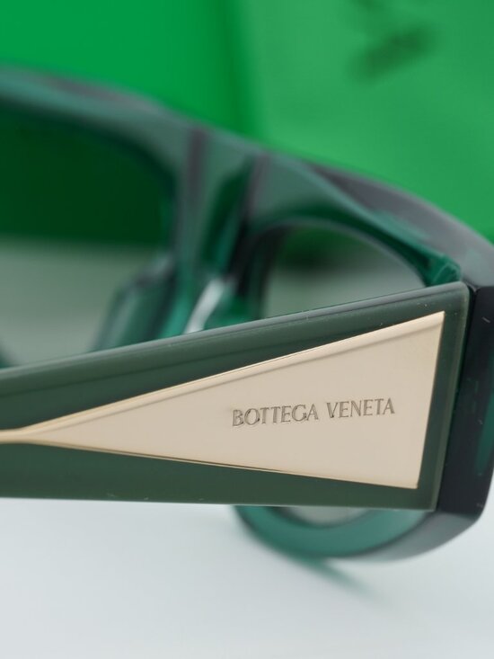 Bottega Veneta BV1277S 003 Cat Eye Sunglasses - Green main image 7